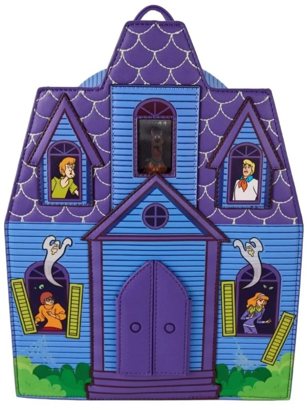 Loungefly Scooby-Doo Haunted Mansion Lenticular Glow in Dark Mini Backpack NWT